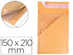Envelope Borbulhas Q-Connect creme C/0, formato 150X210 mm. Caixa com 100 unidades.