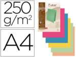 Classificador em Cartolina Exacompta Foldyne, formato A4, gramagem 250 grs. Pack de 100. Cor cores sortidas.