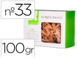 Elásticos Q-Connect 100 grs. Número 33