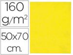 Feltro Liderpapel, formato 50X70 cm. Cor amarelo.