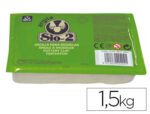 Argila Sio-2 Branca Pack De 1.5 Kg
