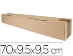 Caixa para Embalar Tubo Q-Connect, formato: 700X95X95 mm., espessura cartão 3 mm.
