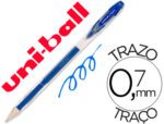 Esferográfica Uni-Ball Roller Um-120 Signo, ponta 0,7 mm., tinta gel cor azul.