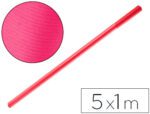 Papel Kraft Liderpapel Rolo Fucsia 5X1 Mt 65 Gr