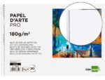 Bloco de Desenho Liderpapel Artístico. Formato 230X325. Contém 20 folhas. Gramagem 180 grs.