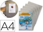 Bolsa Magnetica Tarifold Din A4 Rigida E Anti Reflexo Pack De 5 Unidades