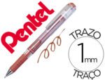 Roller Gel Pentel Hybrid K230M, ponta de 1,0 mm., cor Bronze.