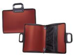 Bolsa Porta Documentos Liderpapel Vermelha Com Asa E Fecho 400X45X375 Mm