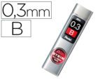 Minas Pentel Ain Stein 0,3 mm. B. Caixa com 15 minas.