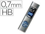 Minas Pentel Ain Stein 0,7 mm. Hb. Caixa com 40 minas.