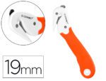 X-Ato Q-Connect Combi De Seguranca Sx782N-1 Com Lamina Fixa Oculta Para Evitar Cortes Blister De 1 Unidade
