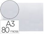 Bolsa Catálogo/Mica cristal Q-Connect. Formato A3 ao baixo. 80 microns. Com abertura superior. Bolsa de 10 unidades.
