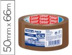 Fita Adesiva Tesa polipropileno Strong, cor castanha, medida 66 Mt. X 50 mm. baixo ruído.