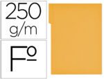 Classificador Gio em cartolina fólio Pestana direita 250 grs. amarelo
