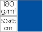 Cartolina Liderpapel, formato 50X65 cm., gramagem 180 grs. Pack de 25 unidades. Cor azul pack.