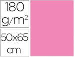 Cartolina Liderpapel, formato 50X65 cm., gramagem 180 grs. Pack de 25 unidades. Cor rosa.