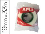 Fita Adesiva Apli 33MtX19 mm. Invisible encelofanada