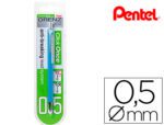 Lapiseira Pentel Orenz 0,5 mm. Cor azul, em Blister de 1 unidade.
