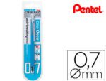 Lapiseira Pentel Orenz 0,7 mm. Cor azul, em Blister de 1 unidade.
