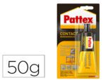 Cola Contato Pattex transparente. Tubo com 50 grs.