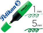 Marcador Fluorescente Pelikan Textmarker 490, cor verde.
