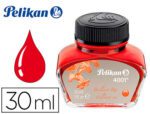 Tinta Pelikan 4001 , 30 Ml Vermelho Brilhante