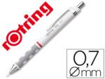Lapiseira Rotring Tikky 0,7 mm. Cor branca.