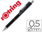 Lapiseira Rotring Tikky 0,5 mm. Cor preta.