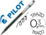 Esferográfica Pilot G-1 tinta gel preta.