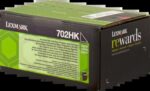 Toner Lexmark Nº702HK Preto