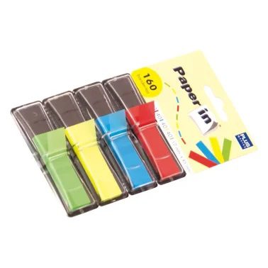 Bandas Separadoras Paper-In 12x45mm 4 Cores 160 Unidades - Fluir