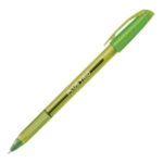 Esferografica Plus Trio Ponta Media Traço 0,7 Mm Verde Fluorescente